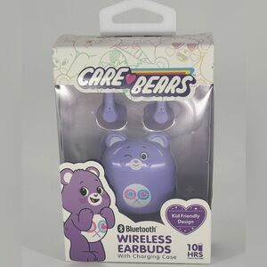 Care Bears Purple Wireless Earbuds